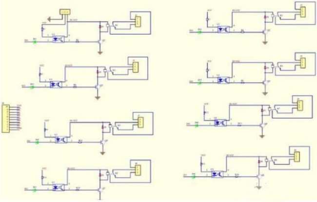 8腳繼電器原理圖